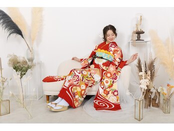 ミグ バイ クオーレ(mig by CUORE)の写真/前撮り・成人の日お支度大歓迎◎一式レンタルorママ振り両方OK♪プロのカメラマンが個性を引き出します。
