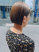 オーガニック アトリエ 大宮(organic+atelier)&nbsp;春のイメチェン◎ミニボブ×ブリーチなしグレージュ