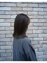 アナンダ(ananda)&nbsp;[メテオカラー]髪質改善カラーのまとまりと艶感
