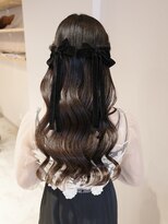 ニア(nir.) #ハイライト #パーティヘアアレンジ #編みおろし