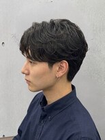 アッシュ 八王子みなみ野店(Ash)&nbsp;センターパート×フェザーパーマ　八王子みなみ野