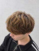 メルシー ドゥ メンズ(merci deux)&nbsp;メンズマッシュツーブロックシースルーマッシュマッシュウルフ