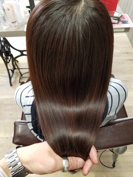 ルーミールーム(RoomieRoom) ３回目の髪質改善トリートメント/夏カラー透明感ツヤ髪ロング