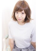 joyeux☆外ハネが可愛いミディアムボブ