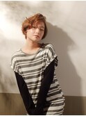 大人かわいい♪小顔マッシュショート　