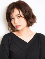 グランシュ 青葉台店(GranCieux)&nbsp;小顔前下がり　似合わせカット30代40代ブルージュカラー