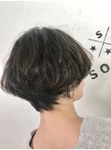 くびれグラデーションショート