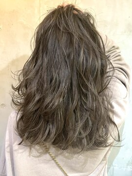 ソルトウォーター(SALT WATER) スペシャルハイライト　オリーブグレージュ