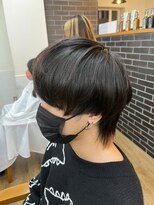 ネオリーブ クーロ メゾン 横浜(Neolive curro Maison)&nbsp;韓国黒髪マッシュ[メンズカット]