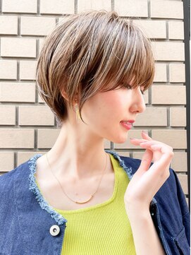 ロンドホットリップ 立川(Lond hot lip) 【北原翔】ショート/顔まわり/丸み/マッシュ/縮毛矯正/前髪/立川
