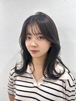 ヴィオットバイサロン(Viot by Salon)&nbsp;韓国風　くびれミディアム　ダークブラウン