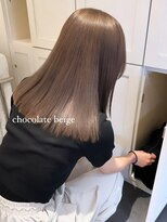 ベレーザシェルト(Beleza scelto)&nbsp;4686グレーベージュシルキーベージュ艶髪オンブレレイヤーロング