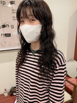 プフ 伏見(puf)&nbsp;[puf 伏見/丸の内/栄/名古屋]カジュアルパーマロング★鳥山