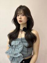 ボタン シブヤ(VOTAN SHIBUYA)&nbsp;韓国ヘア/前髪あり/顔まわりカット/くびれヘア