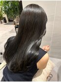 デザインカラーレイヤーカットウェットヘア