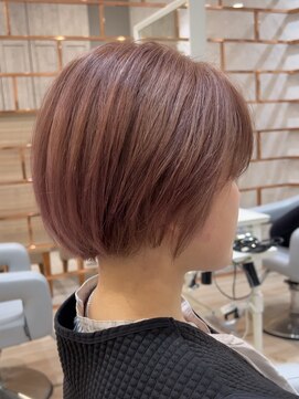 サロンドジョー(salon de joe) ショートボブレイヤーカットくびれミディアムマッシュショート