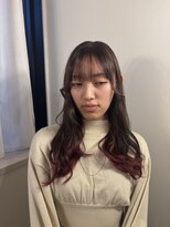 ココルアナ(coco luana)&nbsp;ブリーチ、ハイトーン、ケアブリーチ、韓国、前髪カット