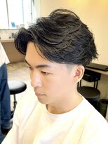 ハレ ヘアサロン(Hale hair salon)&nbsp;【Hale】ダークアッシュ/ニュアンスパーマNo1832韓国マッシュ