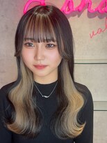 ロンドヴァリー 渋谷店(Lond vallee)&nbsp;前髪インナーカラーベージュ！