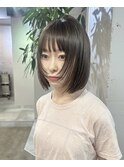 【TALO】顎下ボブと顔まわりレイヤー