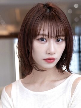 ドットハリス(.Hallis) レイヤーボブ/レイヤーカット/くびれレイヤー/韓国風ヘア