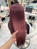 ロンドルピナス 小倉(Lond Lupinus) ミディアムヘア暗めカラー/デザインカラー/フェイスフレーミング