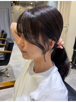 リタ(rita.)&nbsp;小辻 韓国風ヘアにも☆顔周りカット/小顔カット