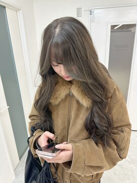 シアー(sheer) 《sheer /稲葉》#髪質改善カラー#グレージュカラー
