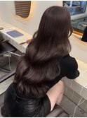 大人ガーリー/ピンクベージュ/ブラウンベージュ/似合わせカット