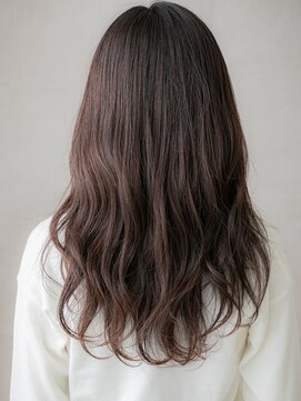 カバーヘア 上尾西口店(COVER HAIR) ダークグレー韓国巻きヨシンモリフェミニンロングX上尾30代40代