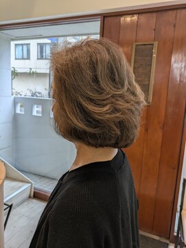 イマジン 八戸ノ里店(IMAGINE) 50代 60代ボブスタイル