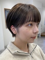 ガーデンタチカワネクスト(garden tachikawa next) マッシュショート耳掛けショート丸みショート大人ショート20代