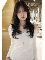 ヨーク(yoke) 【yoke×RYO】ハッシュカット/グロスブラック/レイヤーカット