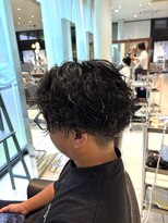 ヘアーウィーヴ 佐倉店(hair Weve) 刈り上げセンターパート/波巻きツイストスパイラル/佐倉