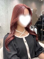 グローアイヴィ 大宮(GLROW IVY)&nbsp;▼ワインレッドブリーチなしダブルカラー