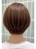 髪質改善縮毛矯正ハイライトショートカット30代40代