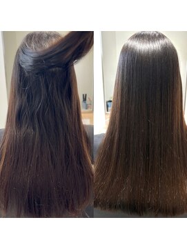 ゼン(ZEEN) 【縮毛矯正 before→after】