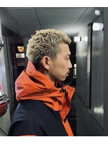 バーバーカリミチ(Barber karimichi)&nbsp;金髪スパイキー