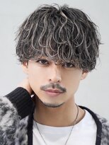 Men's salon fifth 博多【メンズサロン フィフス】【11月1日NEW OPEN(予定)】&nbsp;波巻きスパイラルパーマセンターパートウルフカットサーフカール
