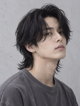 ハレ ヘアサロン(Hale hair salon) Haleニュアンスパーマダウンバングニュアンスウルフアップバング