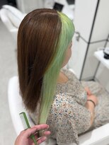 円(en)&nbsp;ライムグリーン×フェイスフレーミング