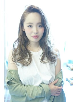 フェリシータ 緑地公園店(felicita) ほつれゆるウェーブなセミディスタイル