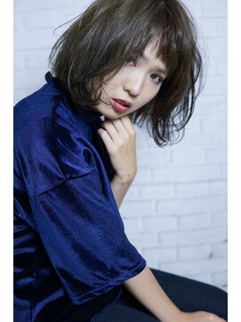 アース 北浦和店(HAIR&MAKE EARTH) ベビーバング×ゆるふわボブ