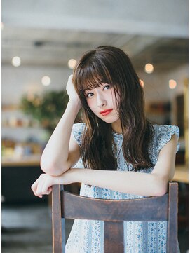 アーツリタ 町田(arts lita) 【arts lita町田】セミウェットおしゃれ×切りっぱなしロング