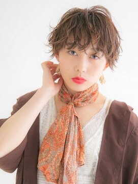 アース 大崎店(HAIR&MAKE EARTH) 透明感マッシュショート