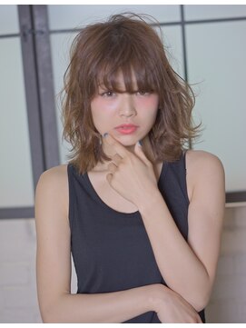 ディスオモテサンドウ 表参道(This OMOTESANDO) 空気感エアリーパーマ★モーブブラウン