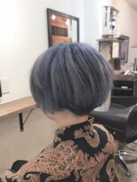 ブギー バイ シェイク 本厚木店(Boogie by shake)&nbsp;【エスニックカラー】色持ち艶めき！ ブルーシルバー