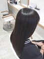 美容室クッ シュ 縮毛矯正が得意です。