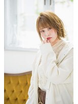 ネオリーブシェリエ 浅草店(Neolive cherie)&nbsp;柔らか外ハネレイヤーボブ 2