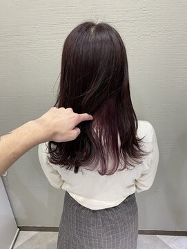 シエル 藤沢店(CIEL) 【CIEL】インナーカラー×ピンク